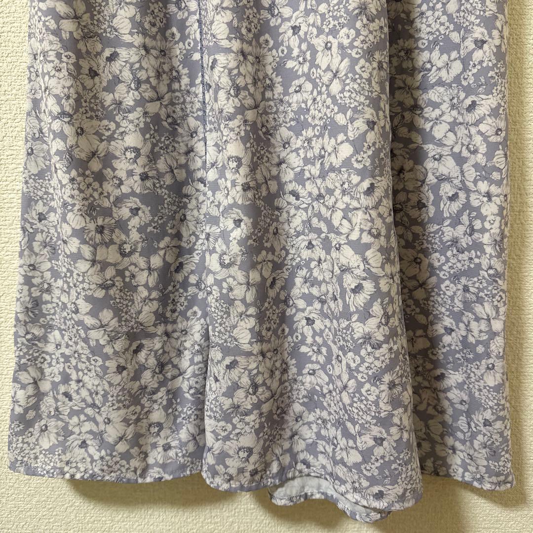 ワンピース Her lip to / Lace Trimmed Floral Dress