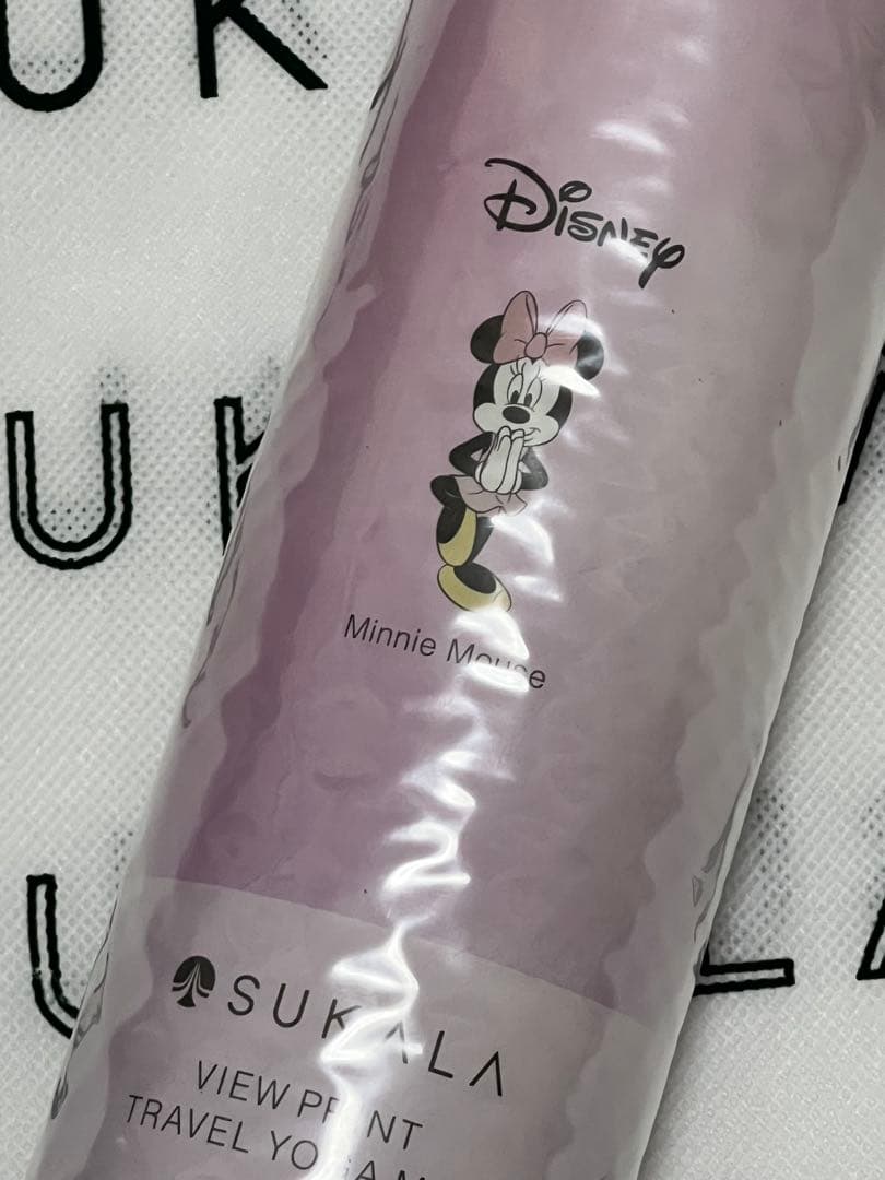 【SUKALA】スカーラ ミニーマウス トラベルヨガマット ショップ袋付き