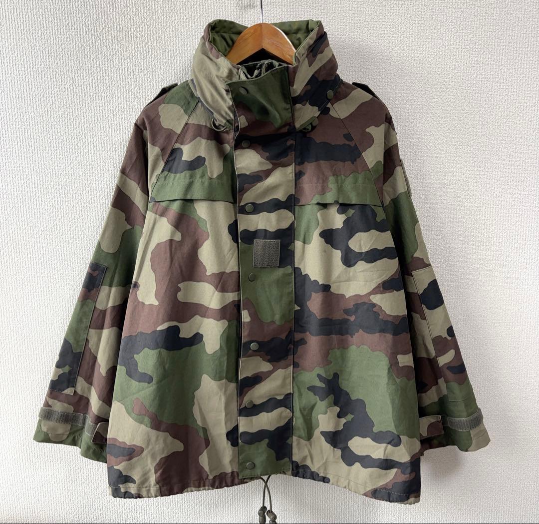 フランス軍 CCEカモ ウォータープルーフ ジャケット ナイロン ゴアテックス