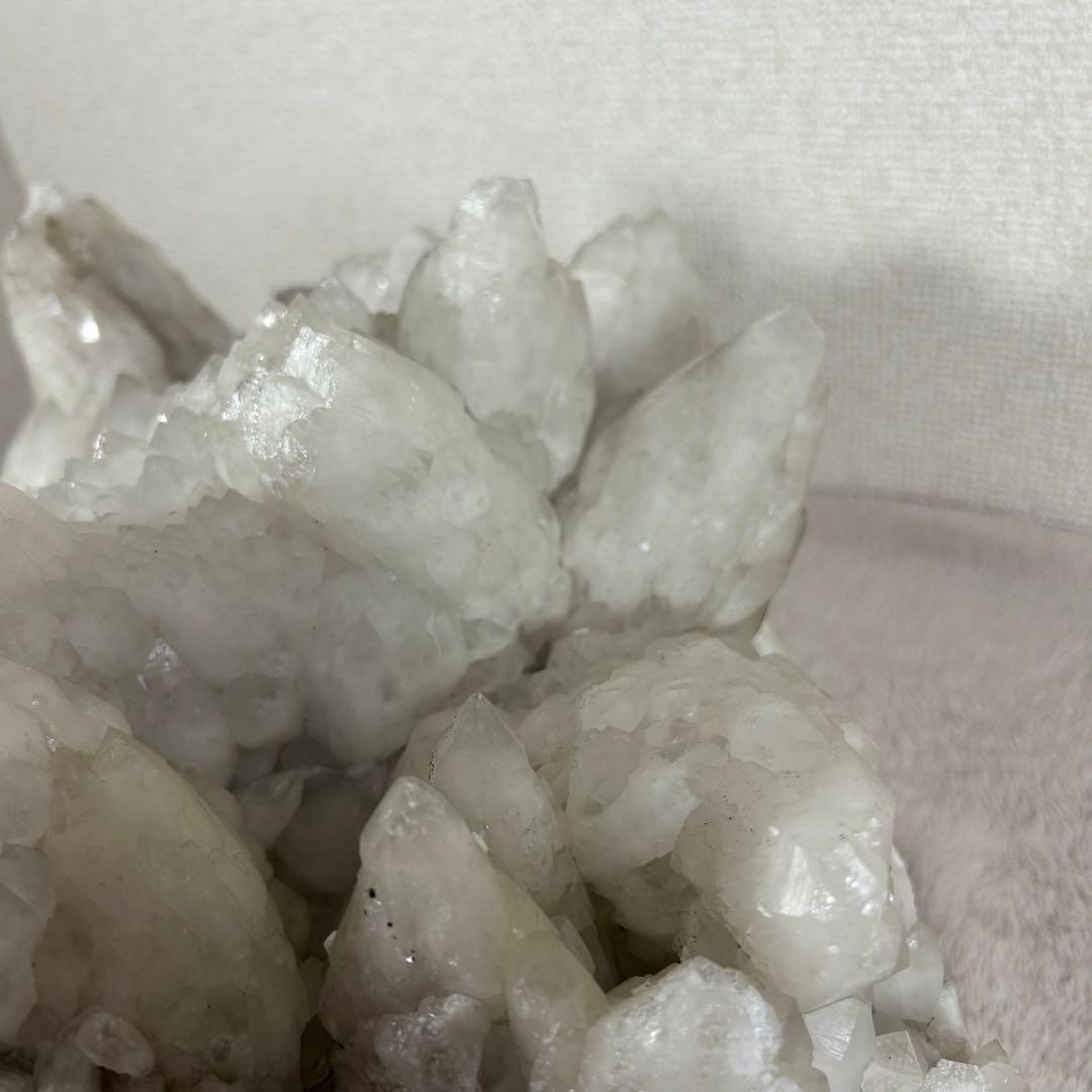 水晶クラスター　白水晶　原石　天然石【特大　約21kg】