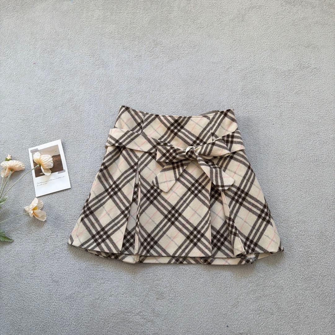 【Burberry】　bluelabel レディース　プリーツ　スカート　36