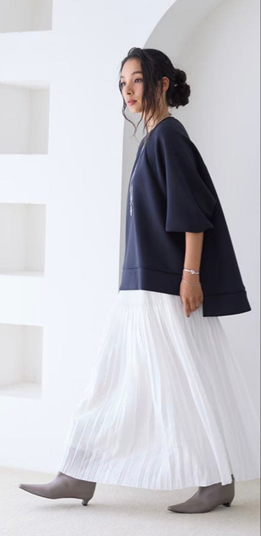 オアーノ　スウェットプルオーバー　ブラック　M