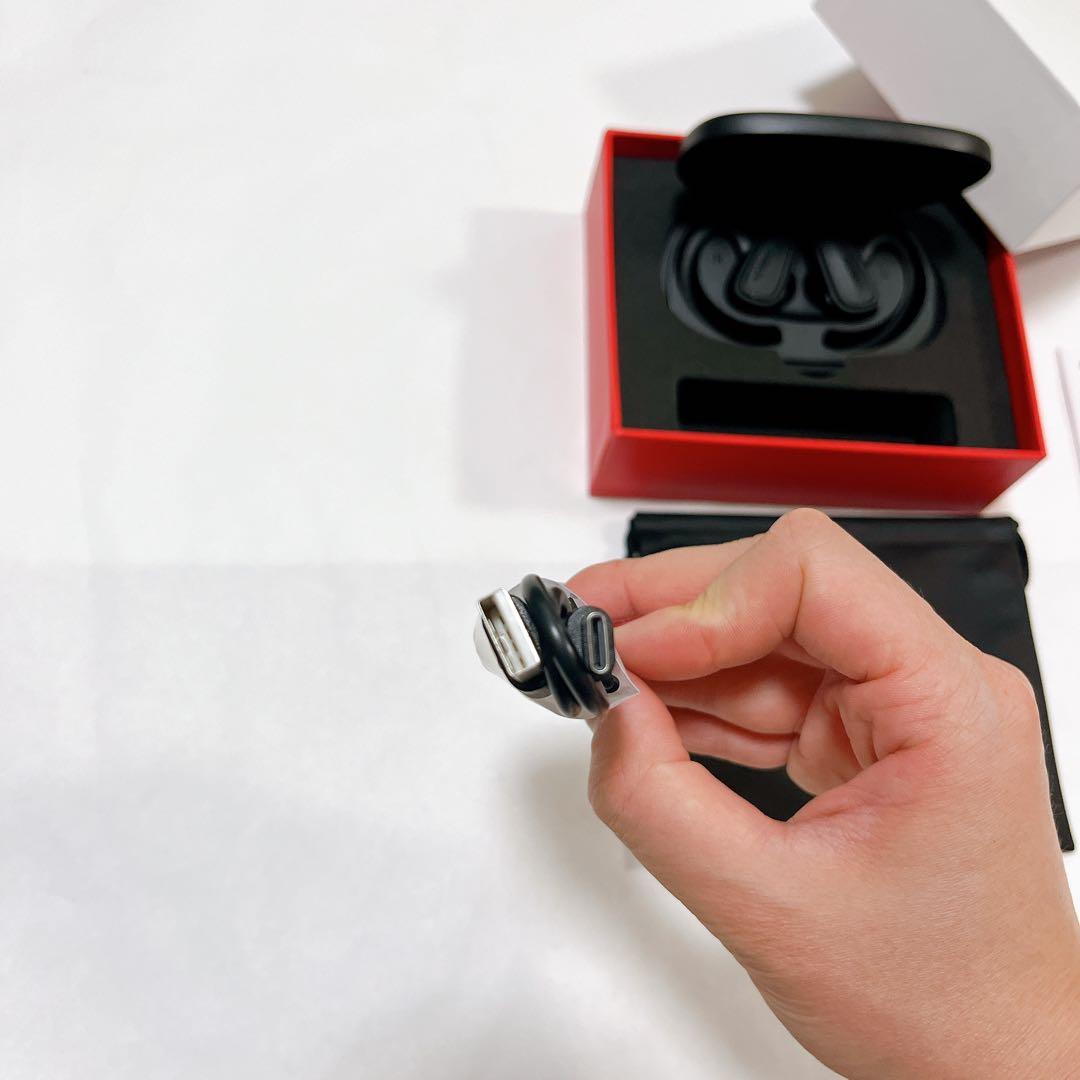 オープンイヤー ワイヤレスイヤホン ACREO OpenBuds マイク付き