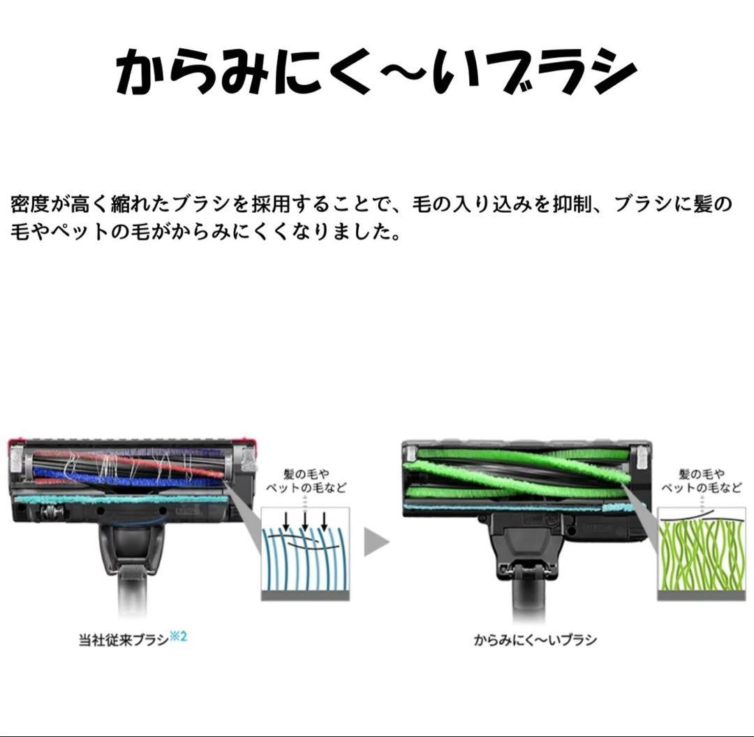 シャープ 紙パック式コードレススティッククリーナー ブラック EC-KR2-B