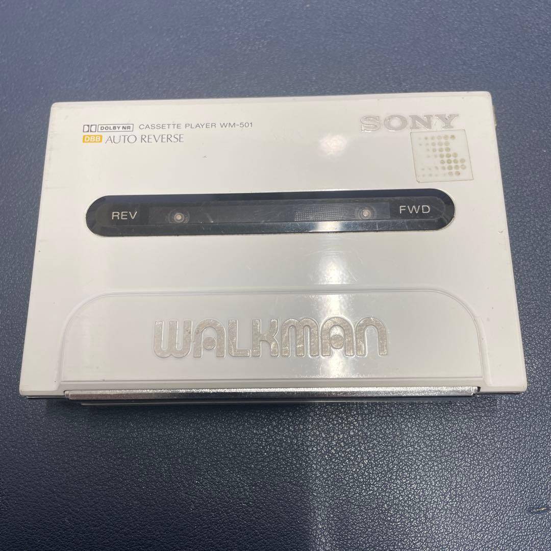 (ジャンク)SONY WM-501 カセットプレーヤー