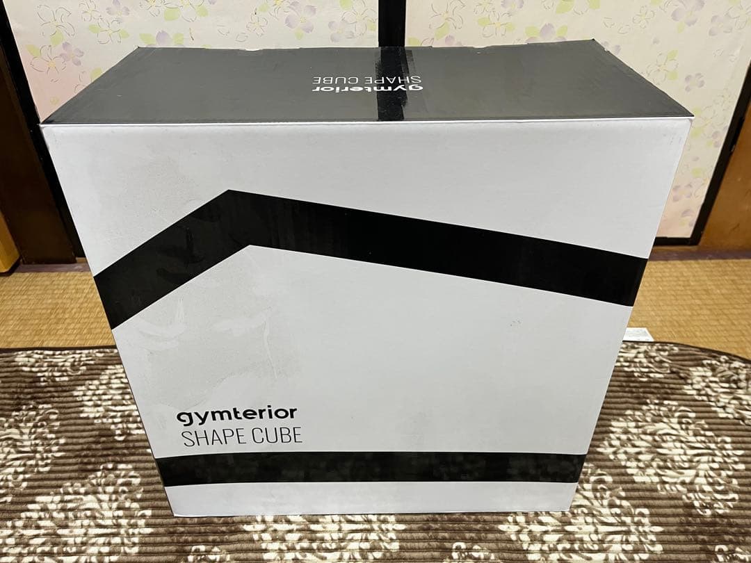 【新品未開封】gymterior ジムテリア シェイプキューブ トランポリン