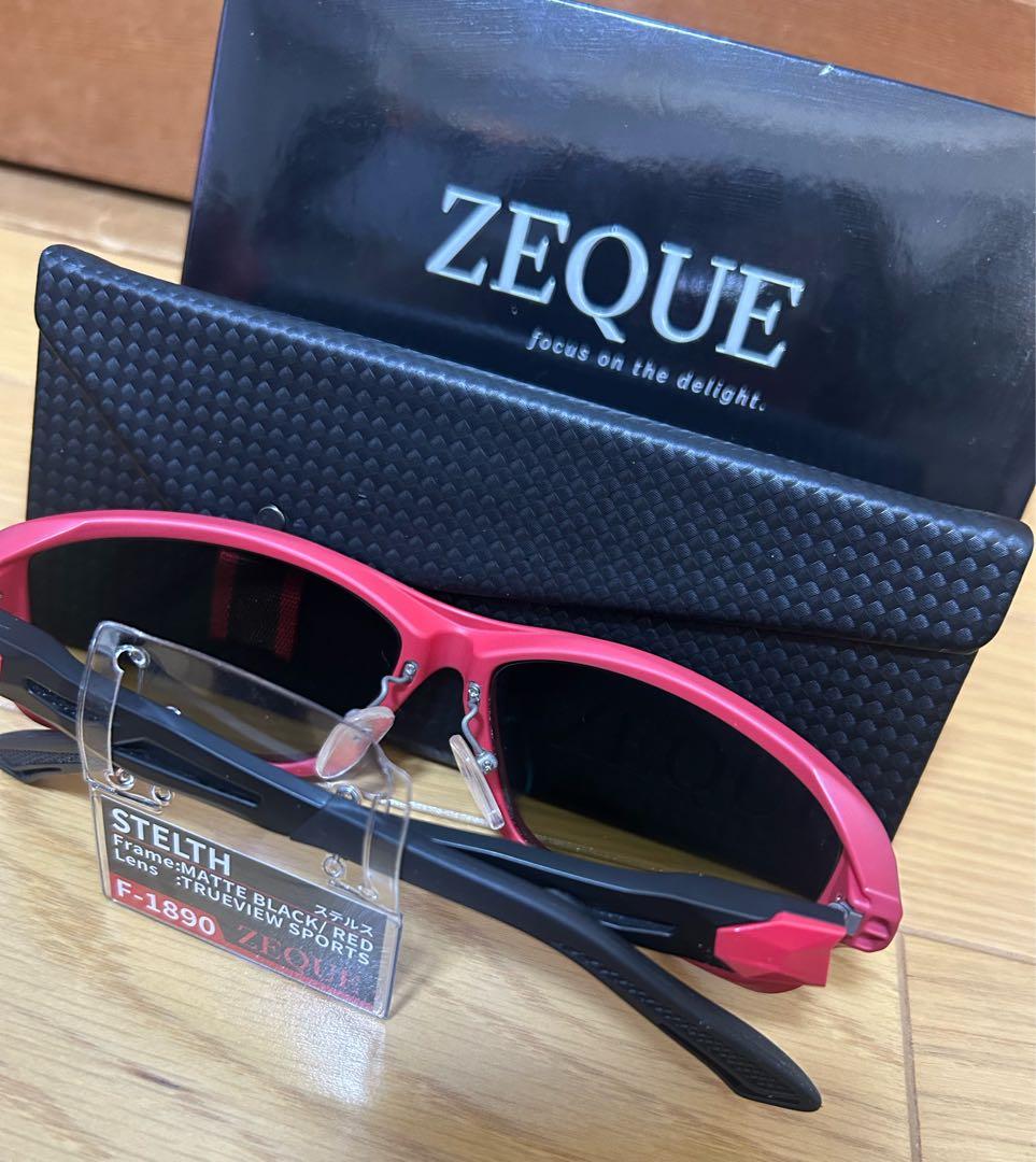 Zeque（ゼクー）　STELTH（ステルス）サングラス 持ち運びケース付き
