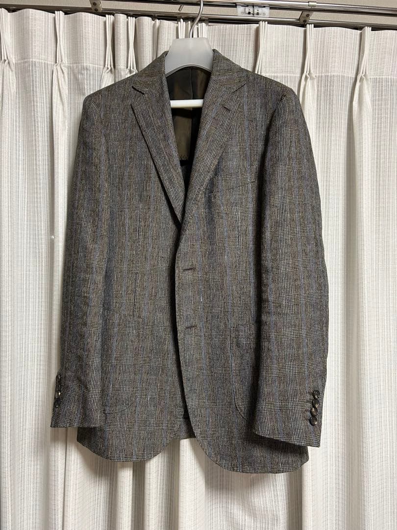 Stile Latino チェック柄 ジャケット 44