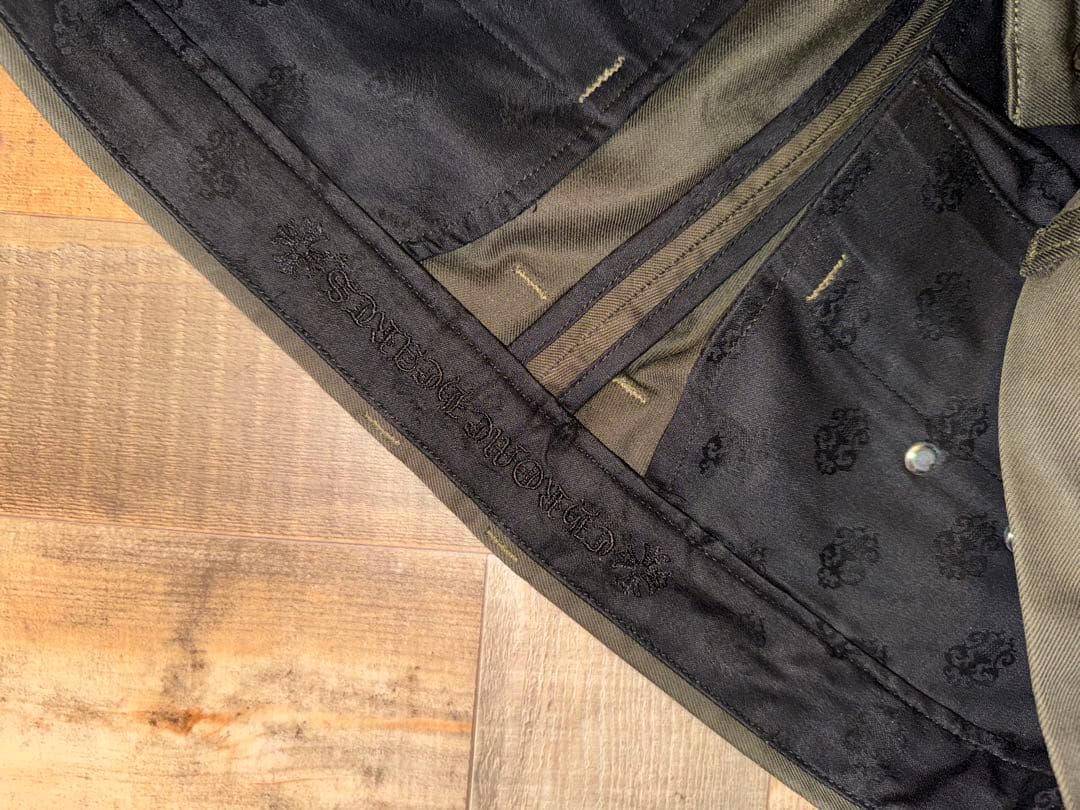 クロムハーツ　チノパン　グリーン　33