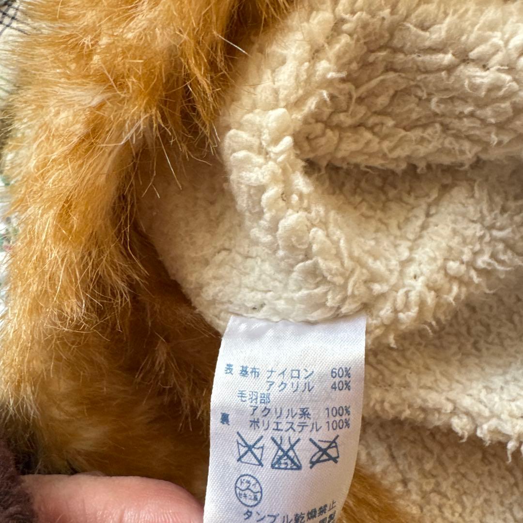 ツモリチサト　TSUMORI CHISATOバンビ柄　フェイクファー