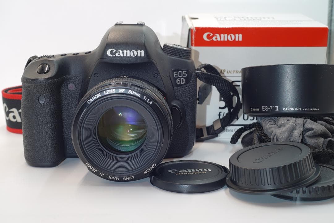 美品　Canon EOS 6D EF50mm F1.4 USM