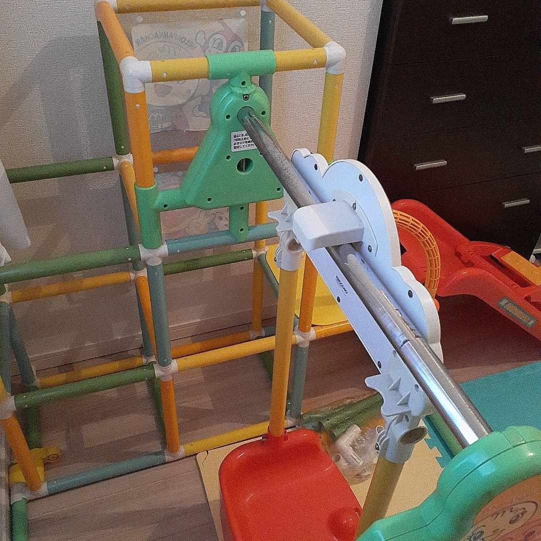 アンパンマン4way アスレチック　ブランコ滑り台　鉄棒