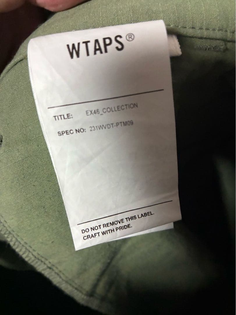 WTAPS ナイロンカーゴパンツ 231WVDT-PTM09 オリーブ XL