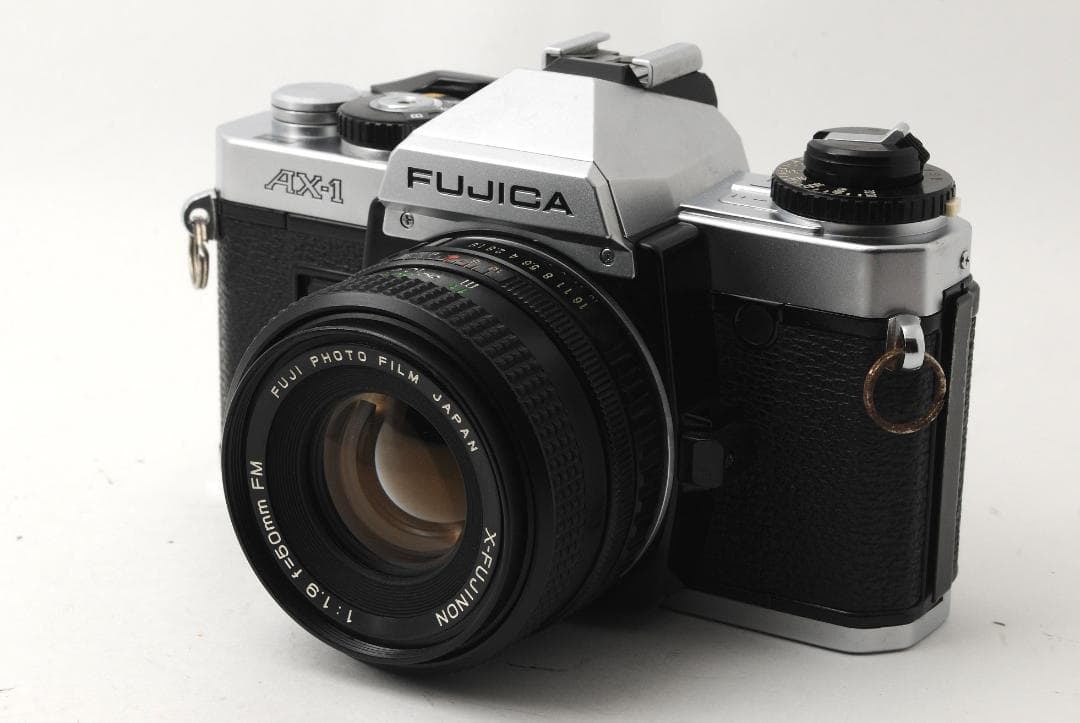 FUJICA AX-1 シルバー X-FUJINON 50mm F/1.9 FM