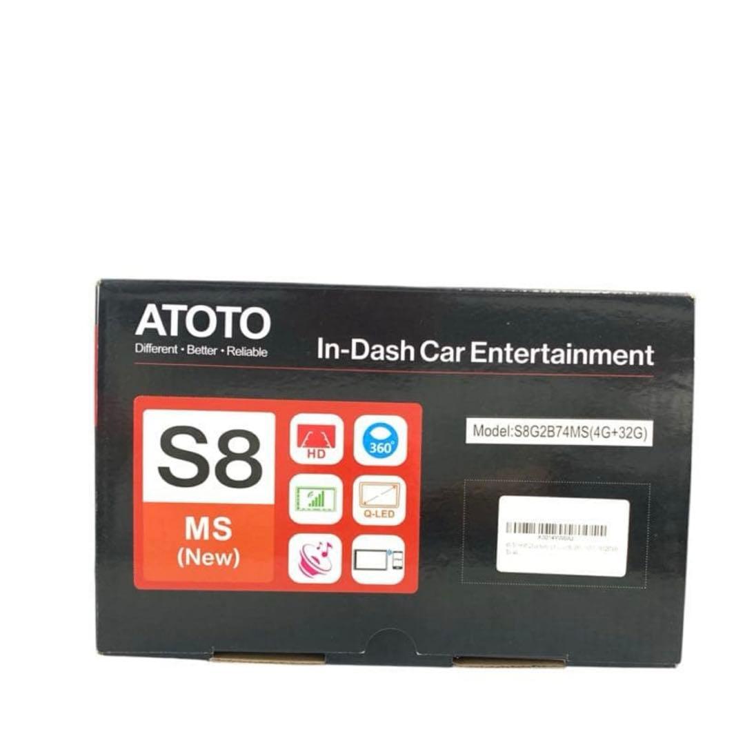 ATOTO S8 MS AC-HD03LR リアビューバックアップカメラ　セット