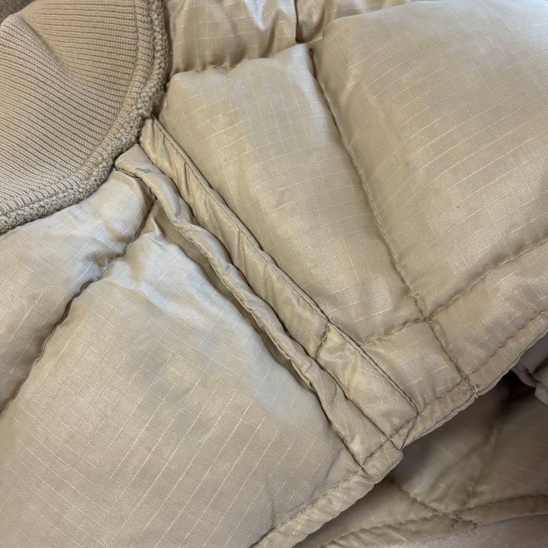 70's ビンテージ エディーバウアー ダウン ベスト L USA製 黒タグ