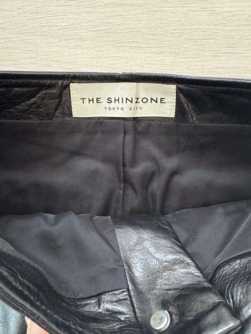 【美品】 THE SHINZONE LEATHER SKIRT