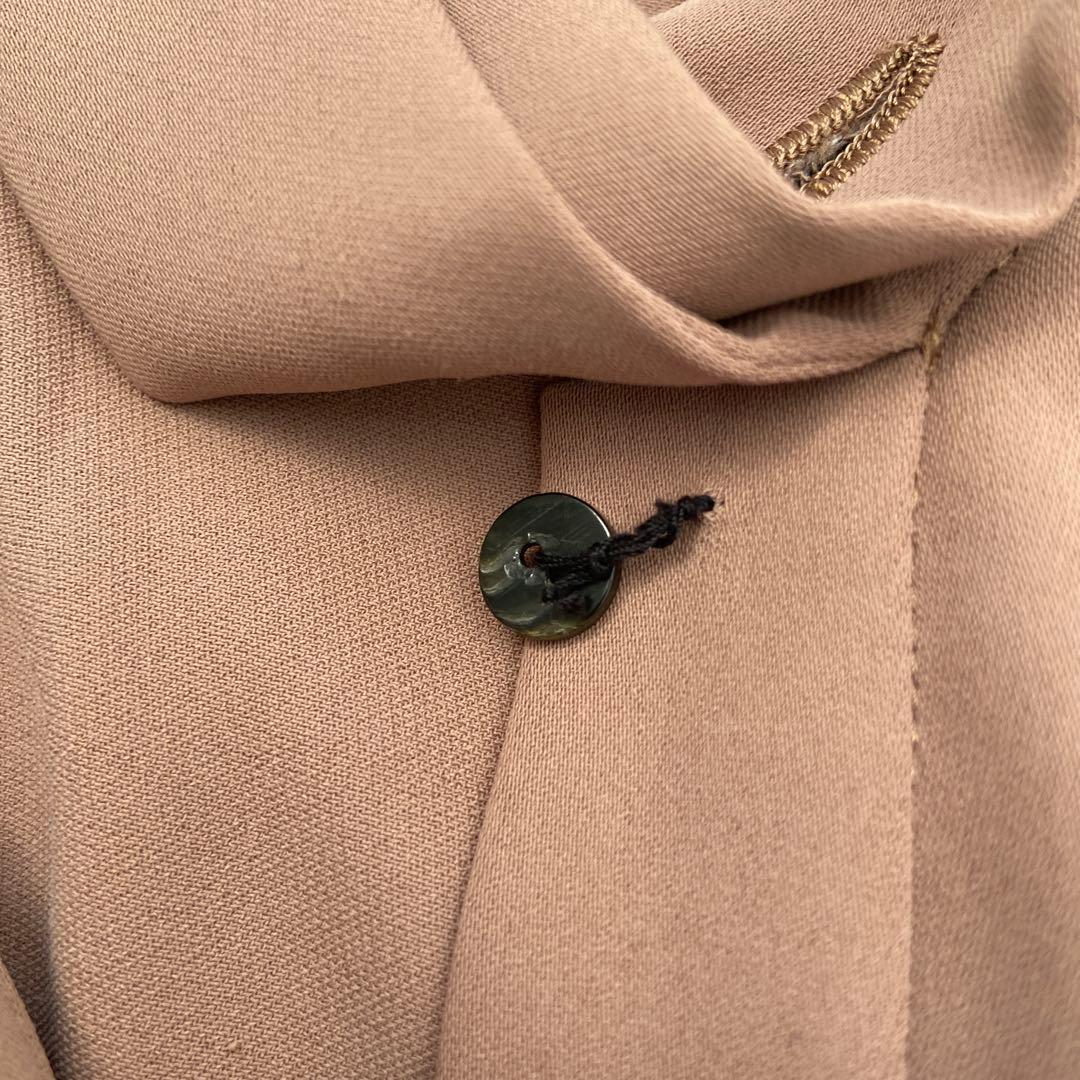 アドーア　ライトジョーゼットボウタイブラウス　38