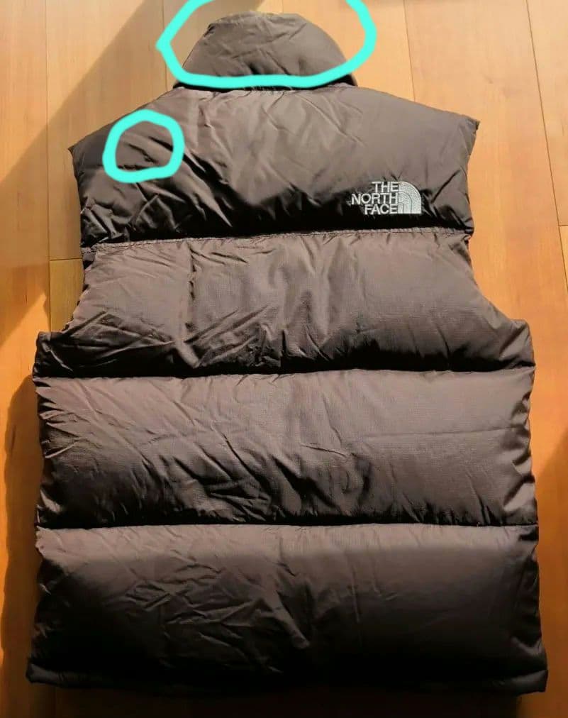 THE NORTH FACE メンズ M ブラウン　ダウンベスト