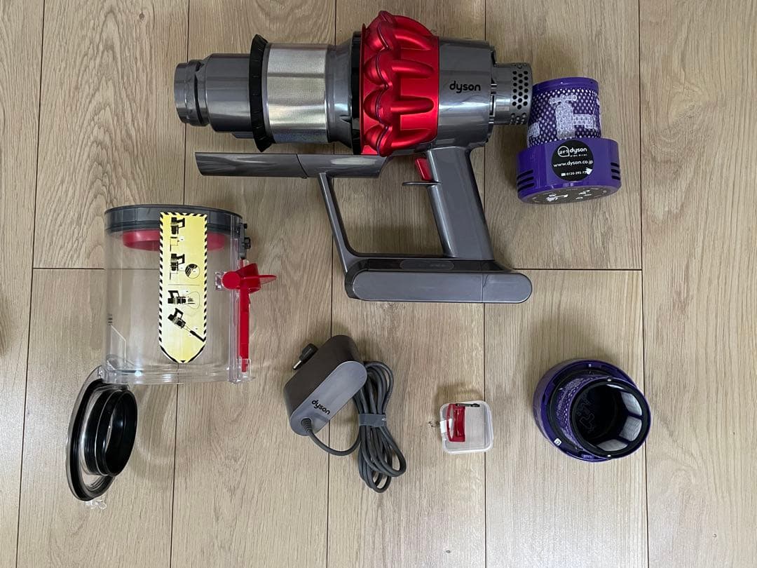 ダイソン (H)V10SV12 新品パイプ付　２ヘッドから選択　交換フィルター付