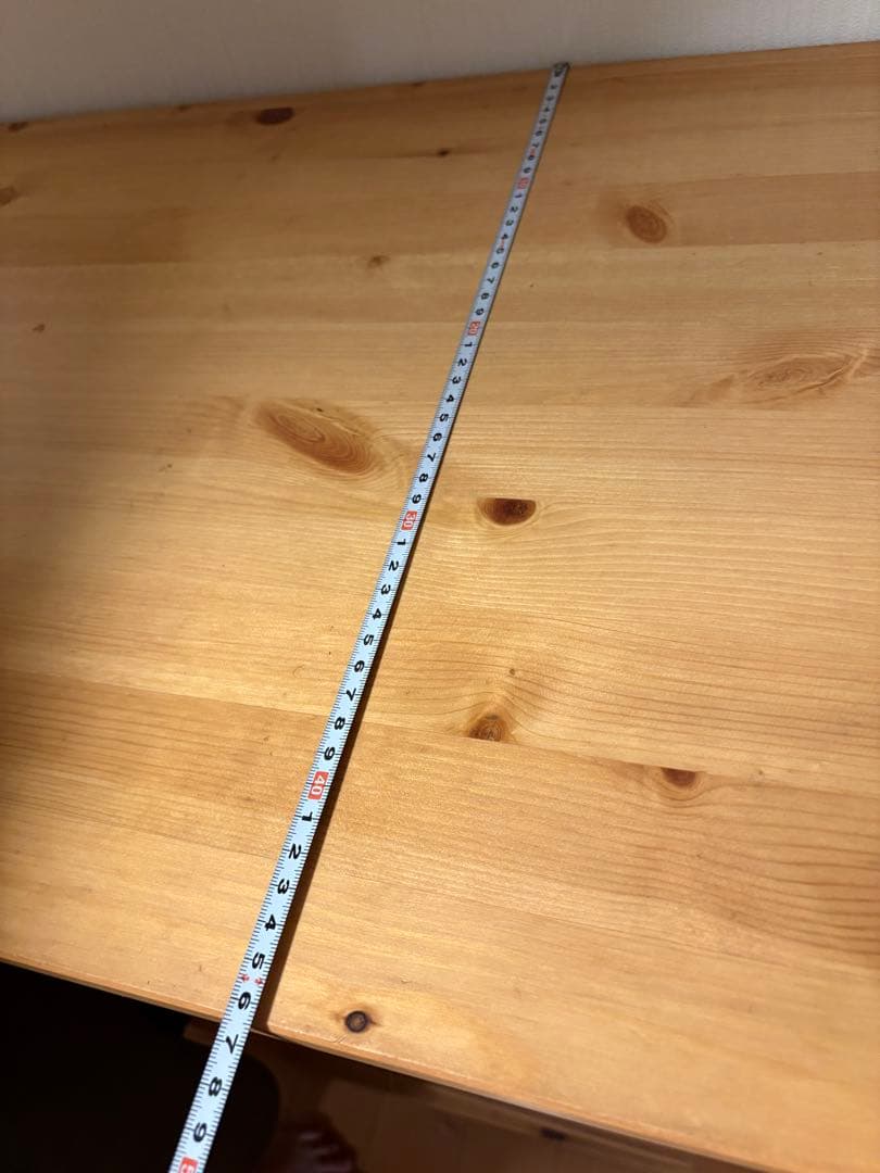 あちこです。ナチュラルウッド 食器棚 引き出し付き