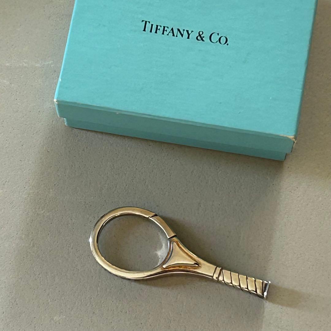 1*1様 TIFFANY&Co. ティファニー　キーリング テニスラケット　シル
