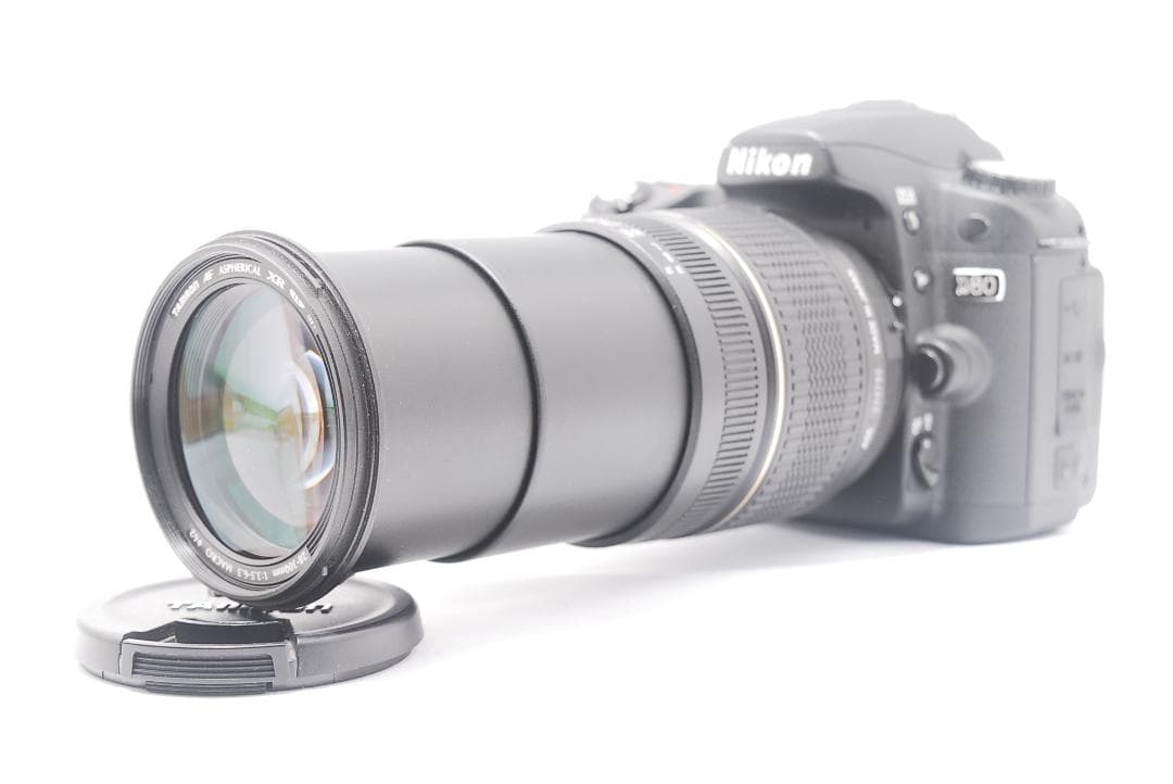 【極少ショット数、美品】Nikon D80 望遠レンズセット✨レンズ交換不要✨