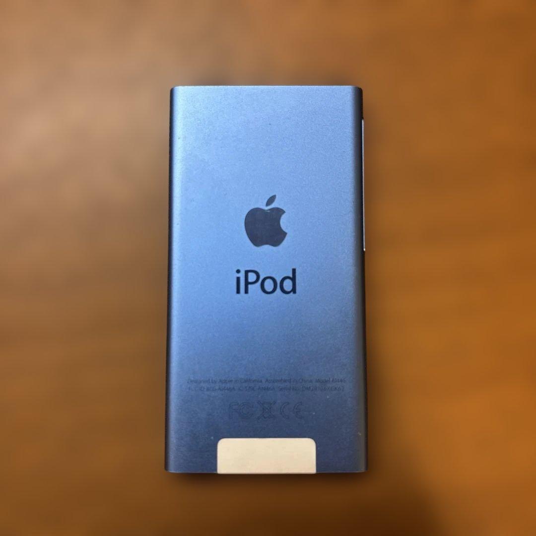 Apple iPod nano第7世代青 ブルー