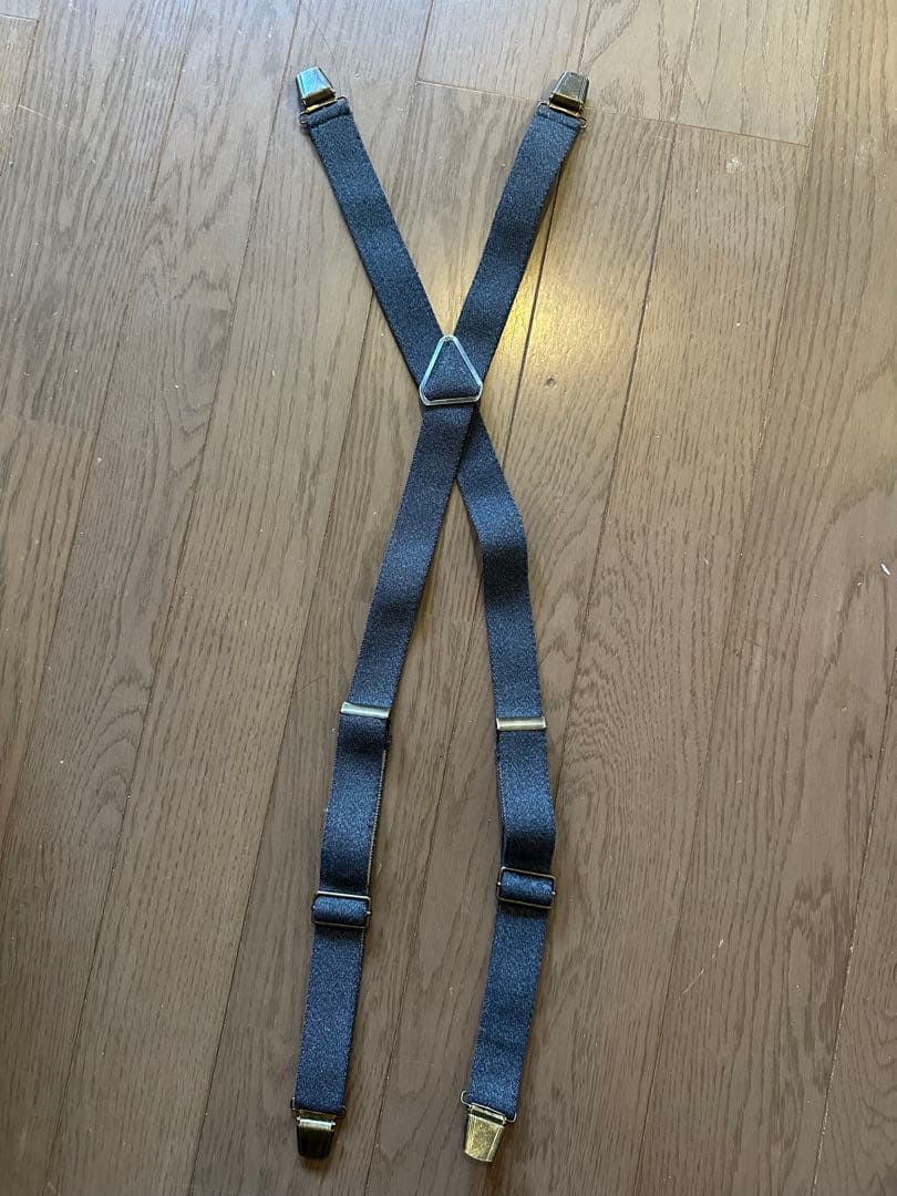 N.PEAL 007 コンバットサスペンダー ダークグレー