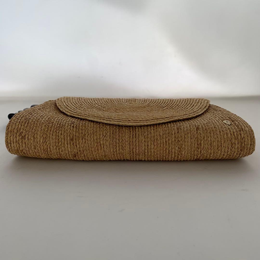 HELEN KAMINSKI ヘレンカミンスキー ラフィア ショルダーバッグ