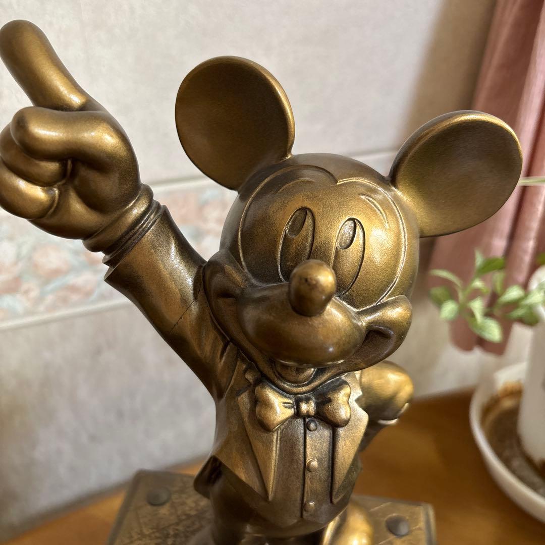 ミッキーマウス ブロンズ　オルゴール