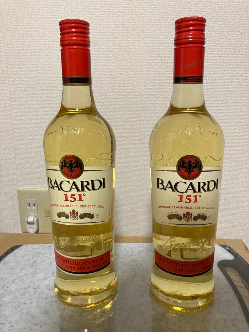 終売 バカルディ151° 750ml 2本セット