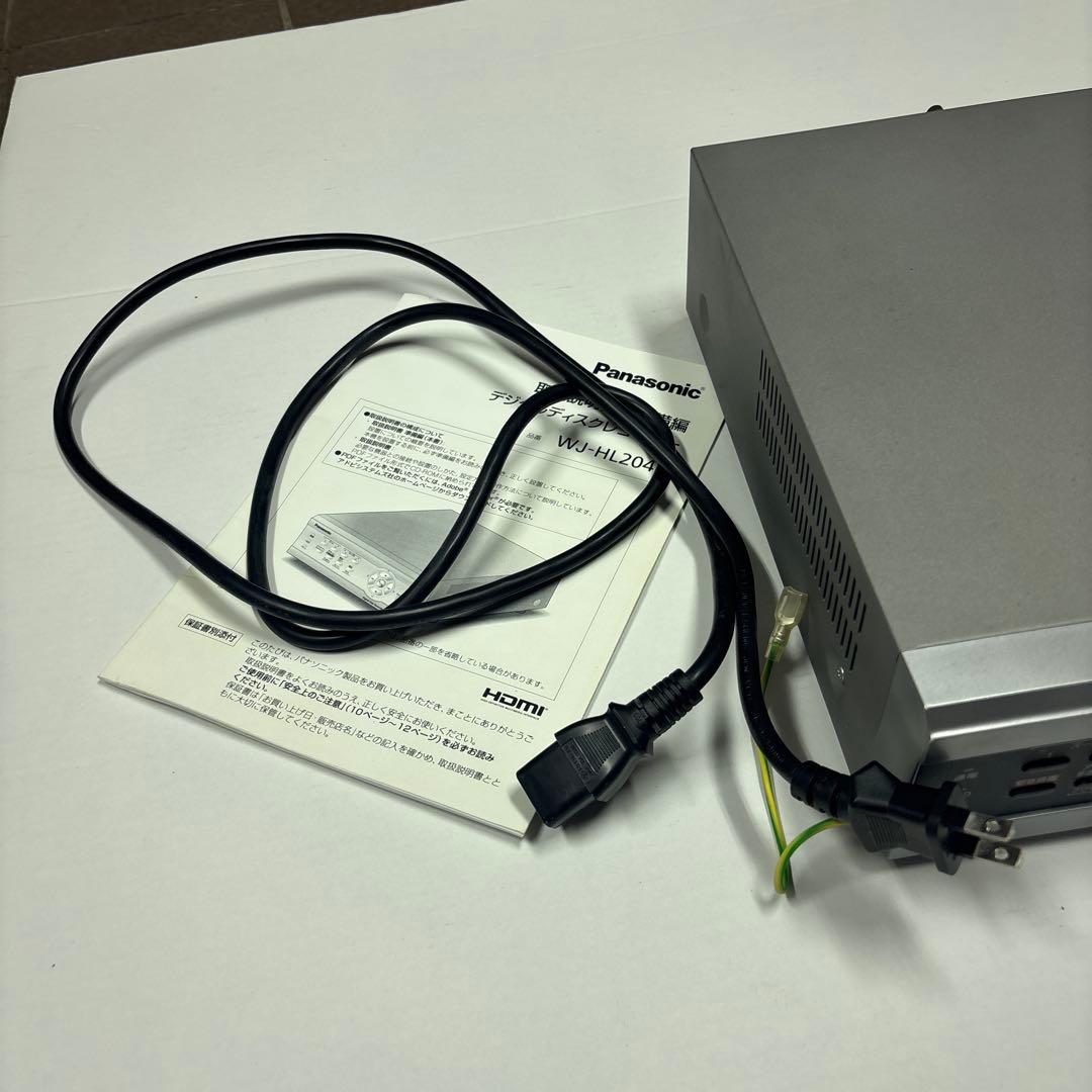 Panasonic デジタルディスクレコーダー　WJ-HL204B