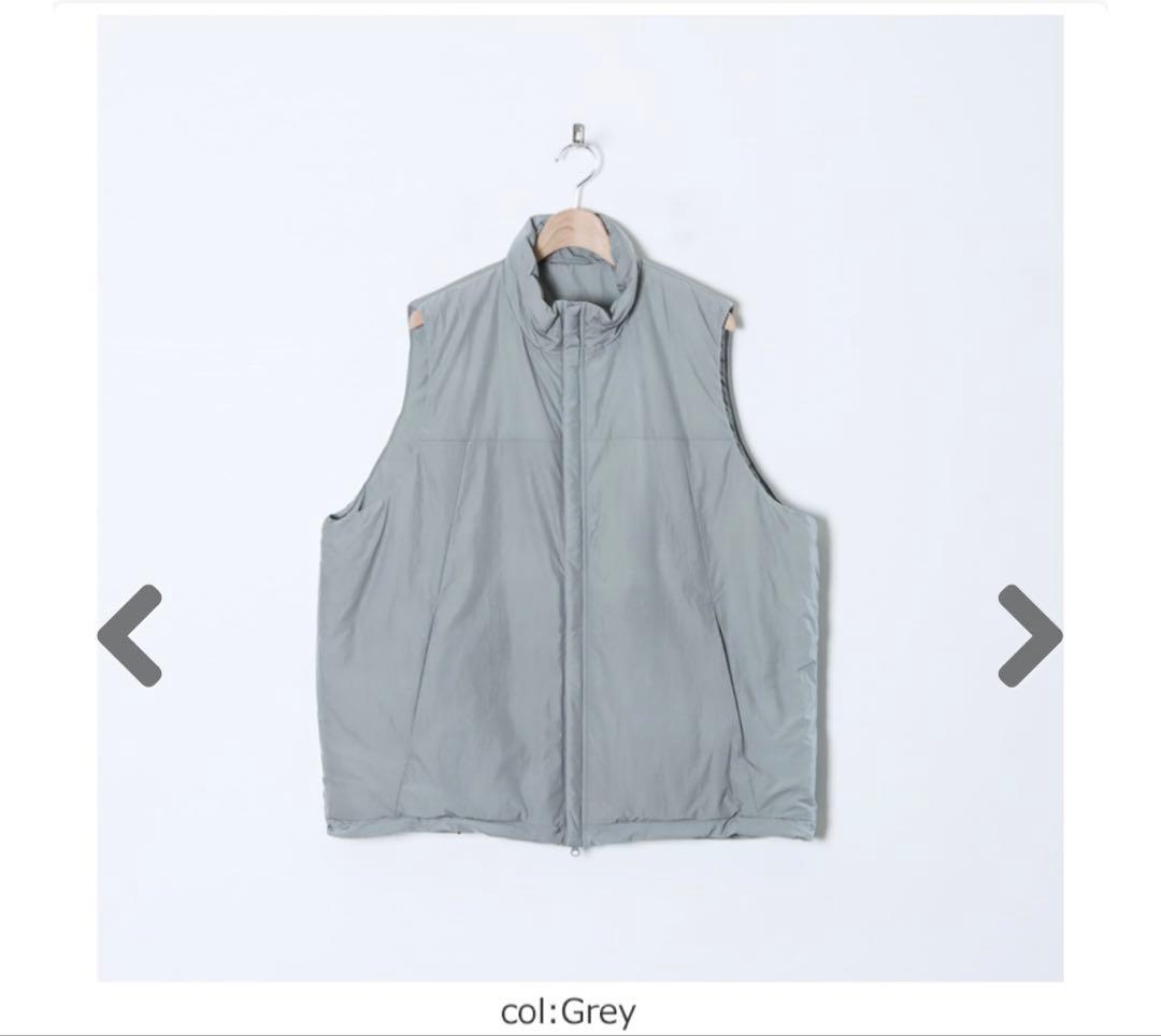 キャプテンサンシャイン　Padding Over Vest