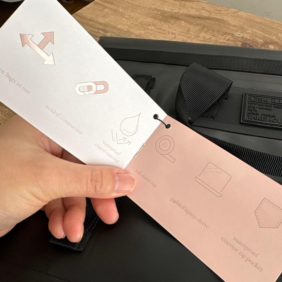 So iLL Take Hold ブラック リュック