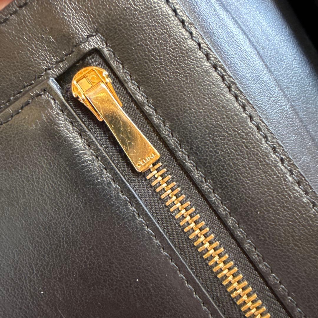 CELINE ブラック 長財布