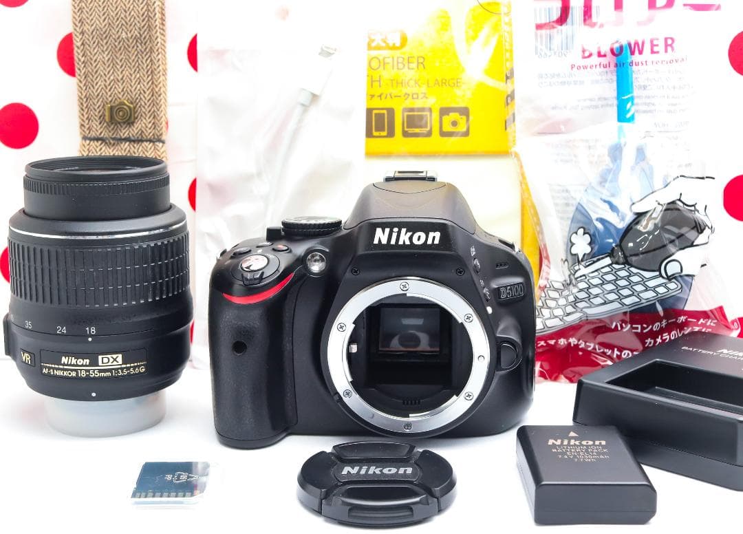 ニコン Nikon D5100❤スマホ転送OK❤一眼レフカメラ❤自撮りができる