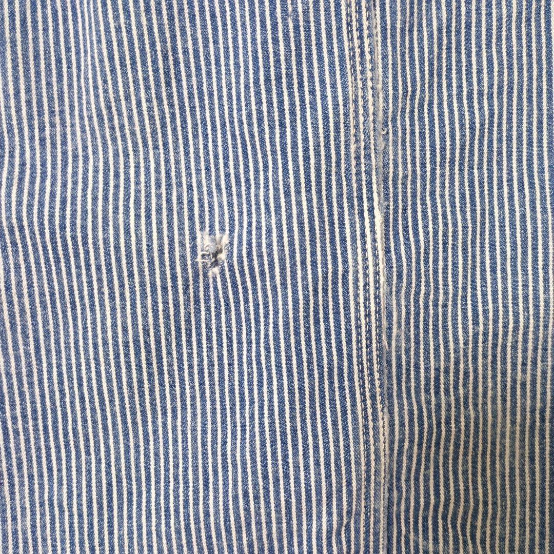 ✿マディソンブルー✿ヒッコリーカバーオール　ダメージ加工有り00サイズ新品未使用