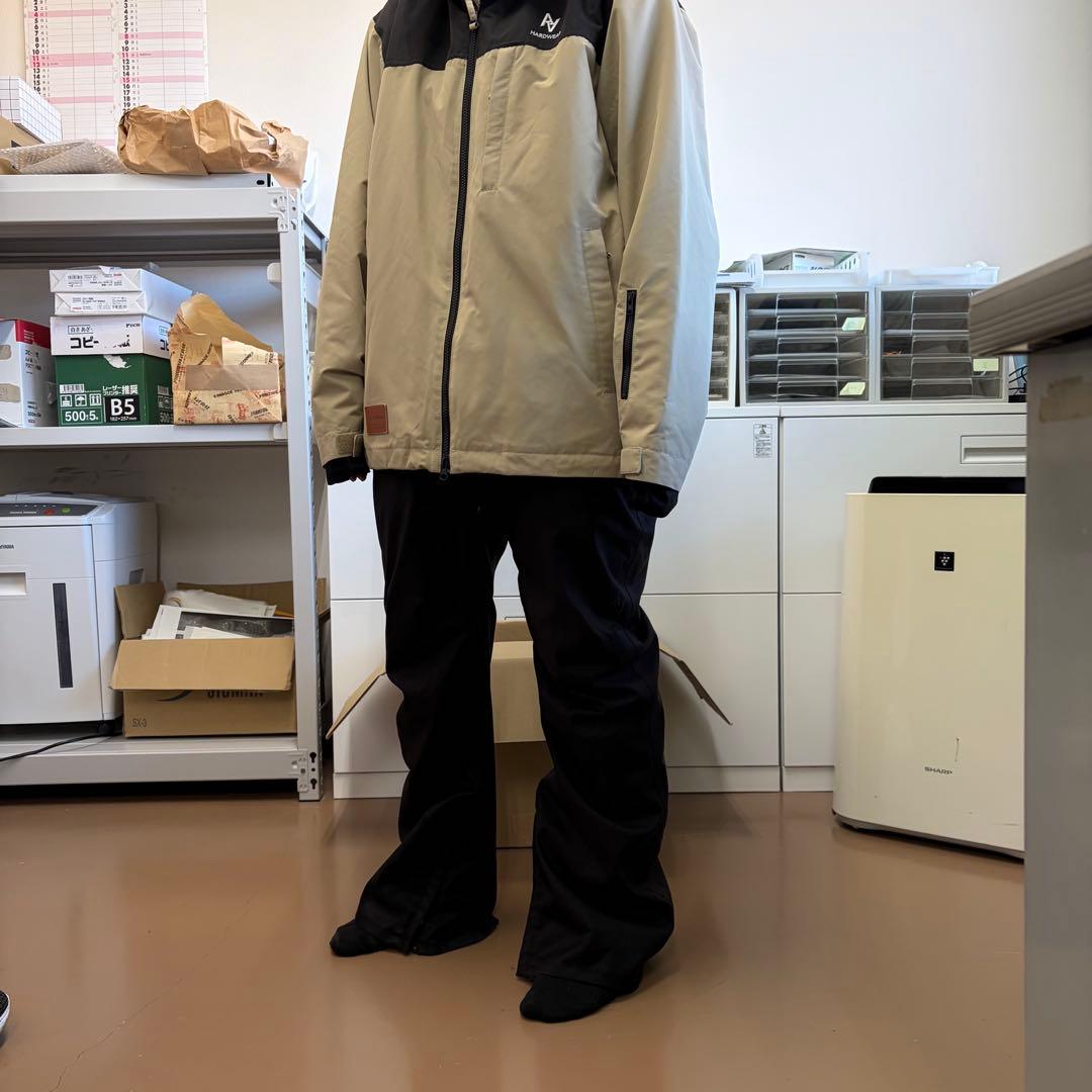 AA HARDWEAR ダブルエー　スノーボードウェア　スキーウェア　上下セット