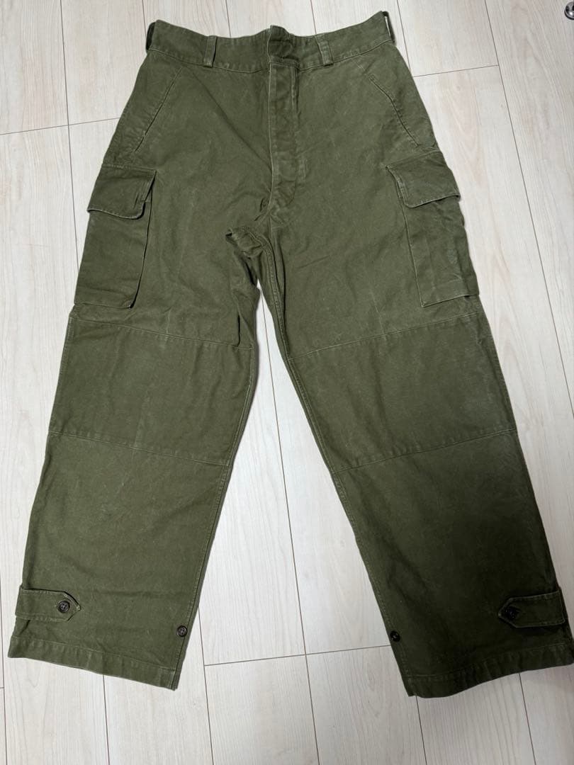 実物　フランス軍　M47 前期　比翼タイプ　サイズ35