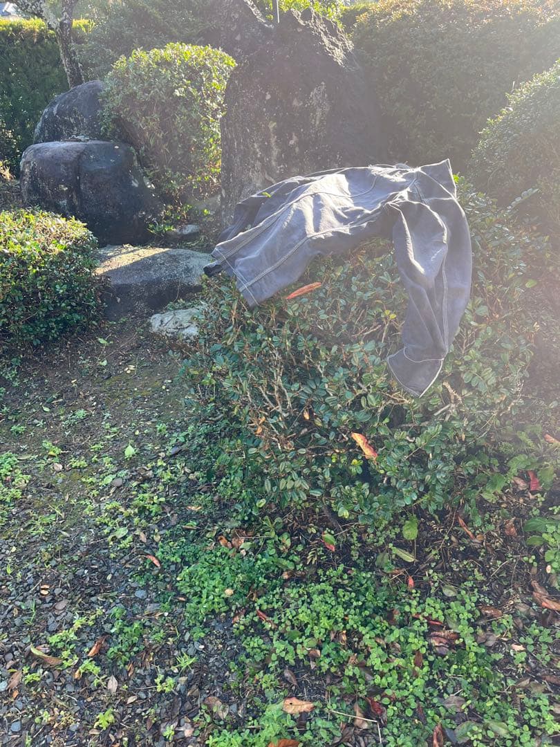 デニム カバーオール　ディッキーズ　フェード加工