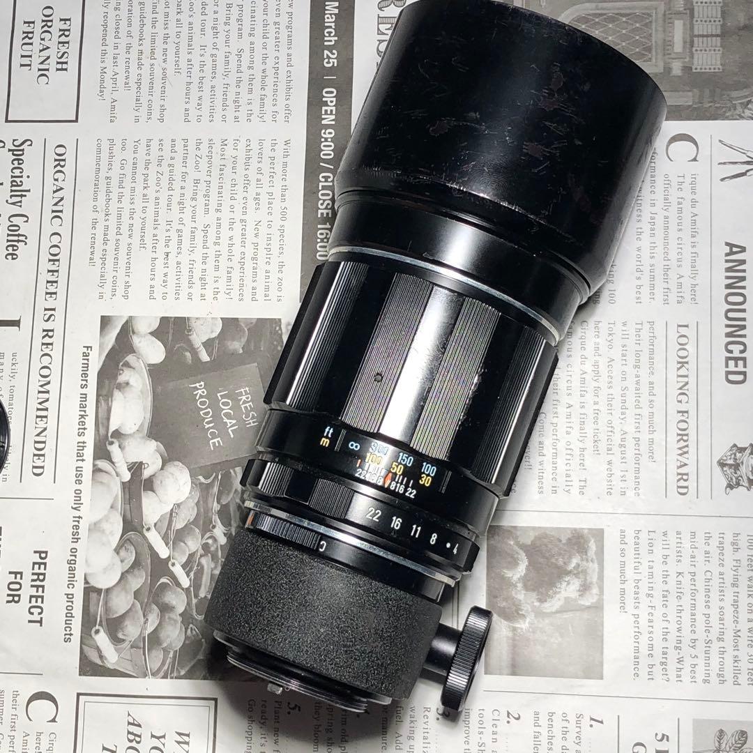 PENTAX smc TAKUMAR 300mm f4 m42マウント