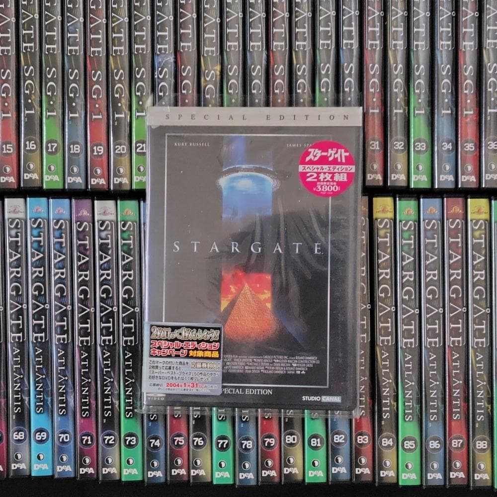 ★スターゲイト SG-1 全105巻 専用ラック付 ★ディアゴスティーニ