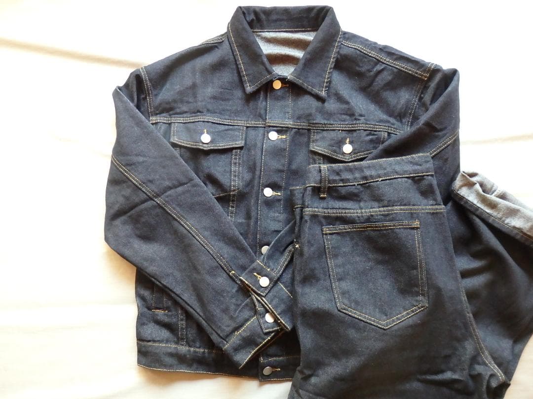 L/上下セット！新品◆Manfinity Trucker デニム＆パンツ◆