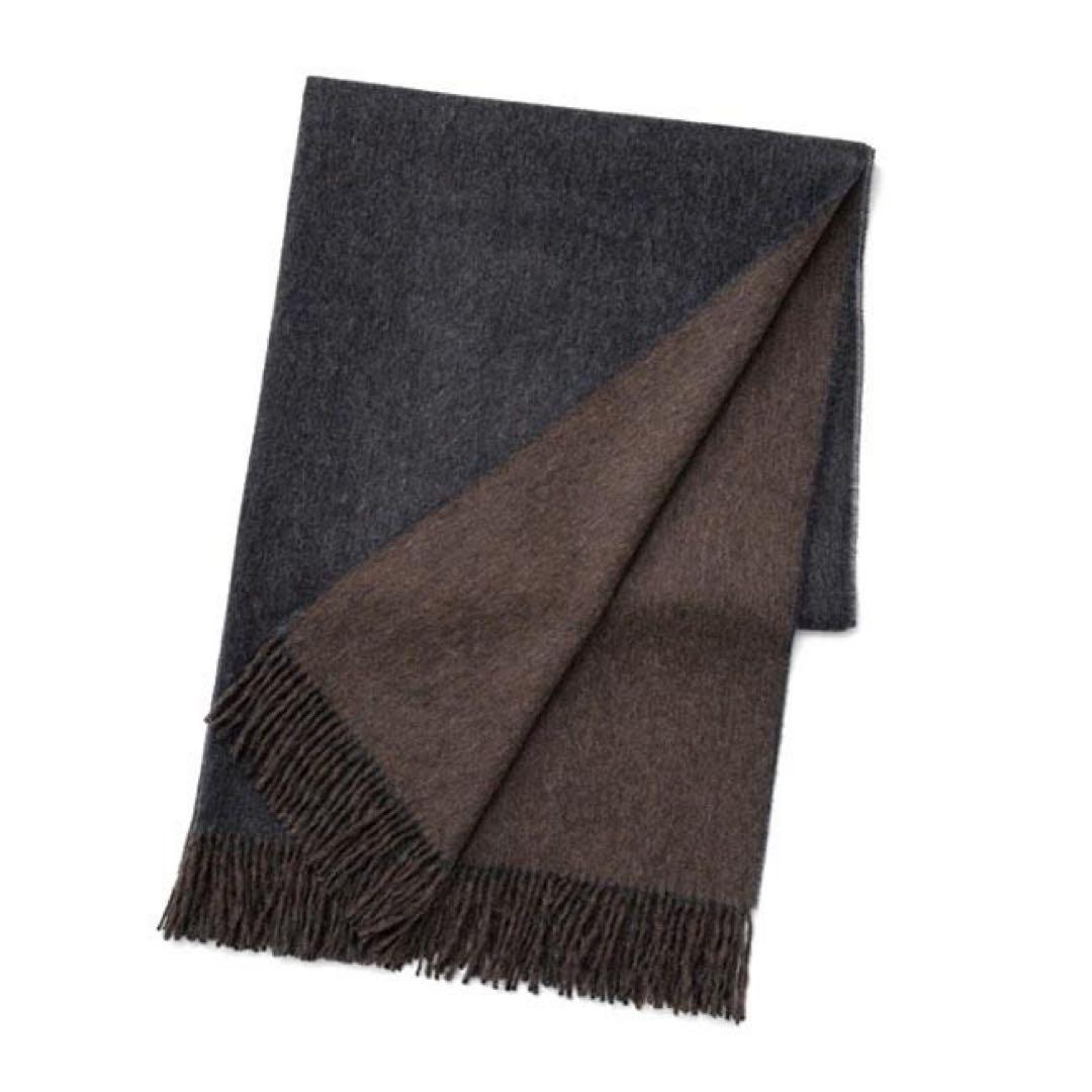 The Inoue Brothers アルパカウール ダブルフェイス ストール