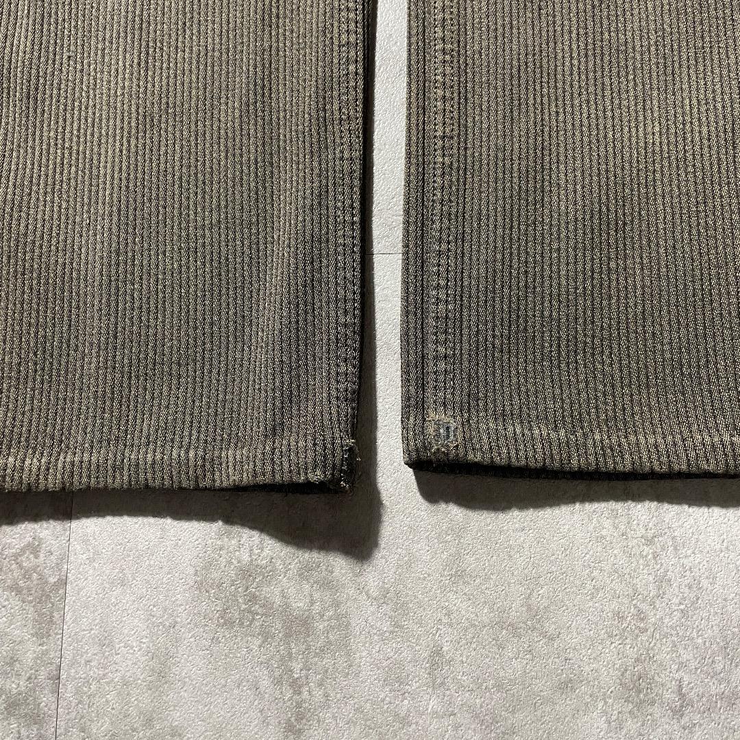 60s- BEAU-FORT ファーマーズ コットンピケ ブラウン W31