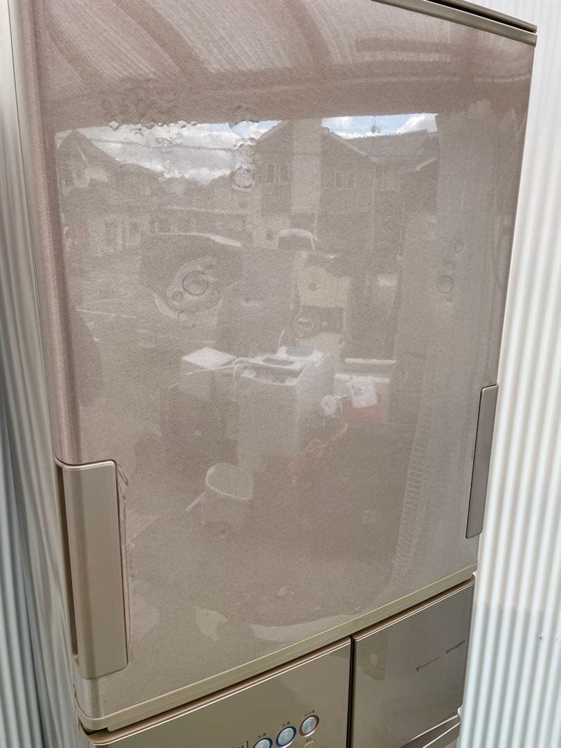 937 シャープ 左右どっちもドア 5ドア冷蔵庫 冷⇔温愛情ホット庫搭載 高性能