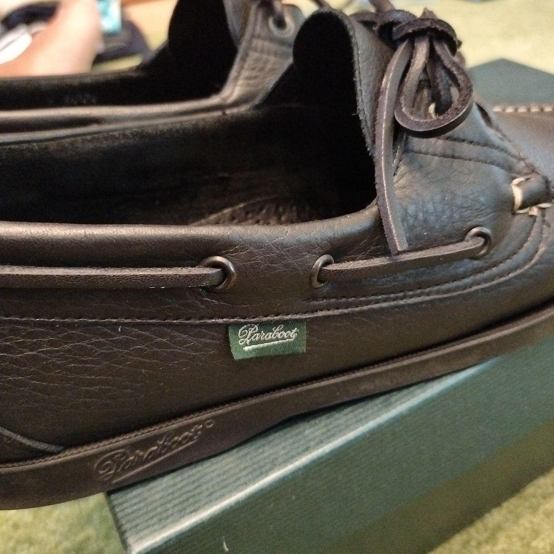 Paraboot / BARTH グレインレザー ブラック サイズ：9