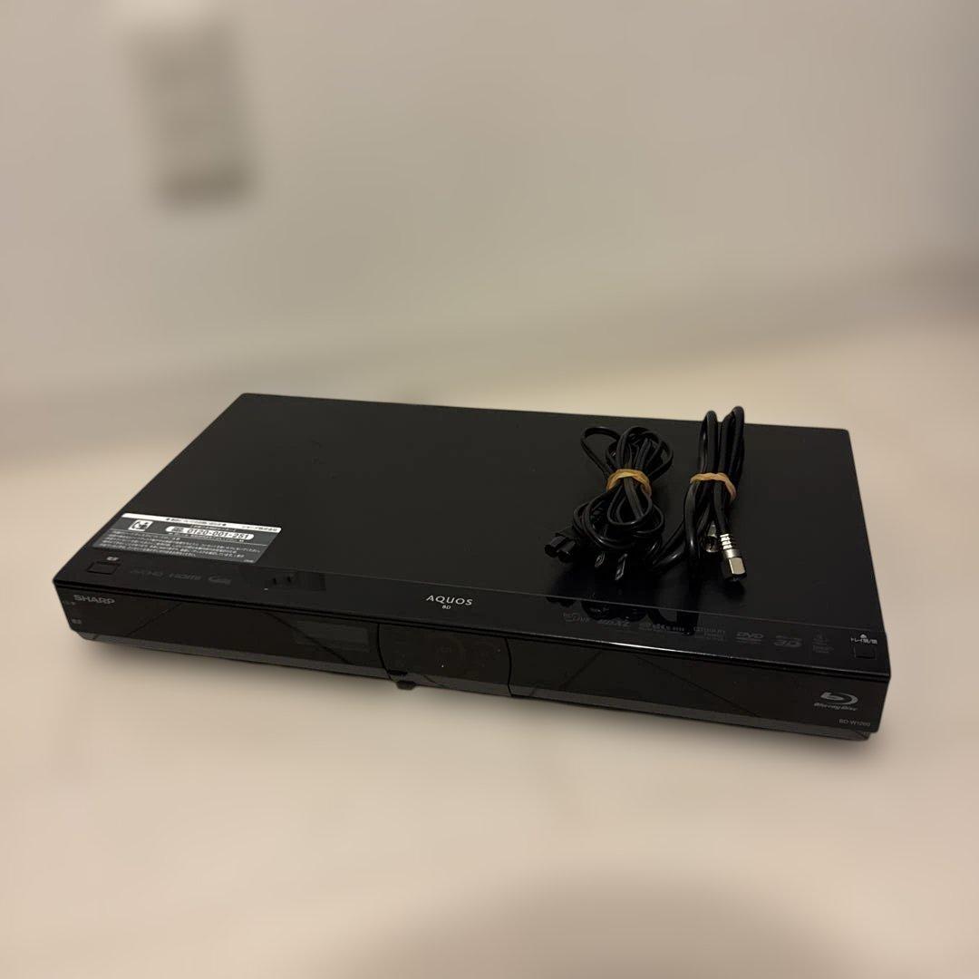 SHARP AQUOS BD-W1200 1TB ブルーレイレコーダ　動作確認済