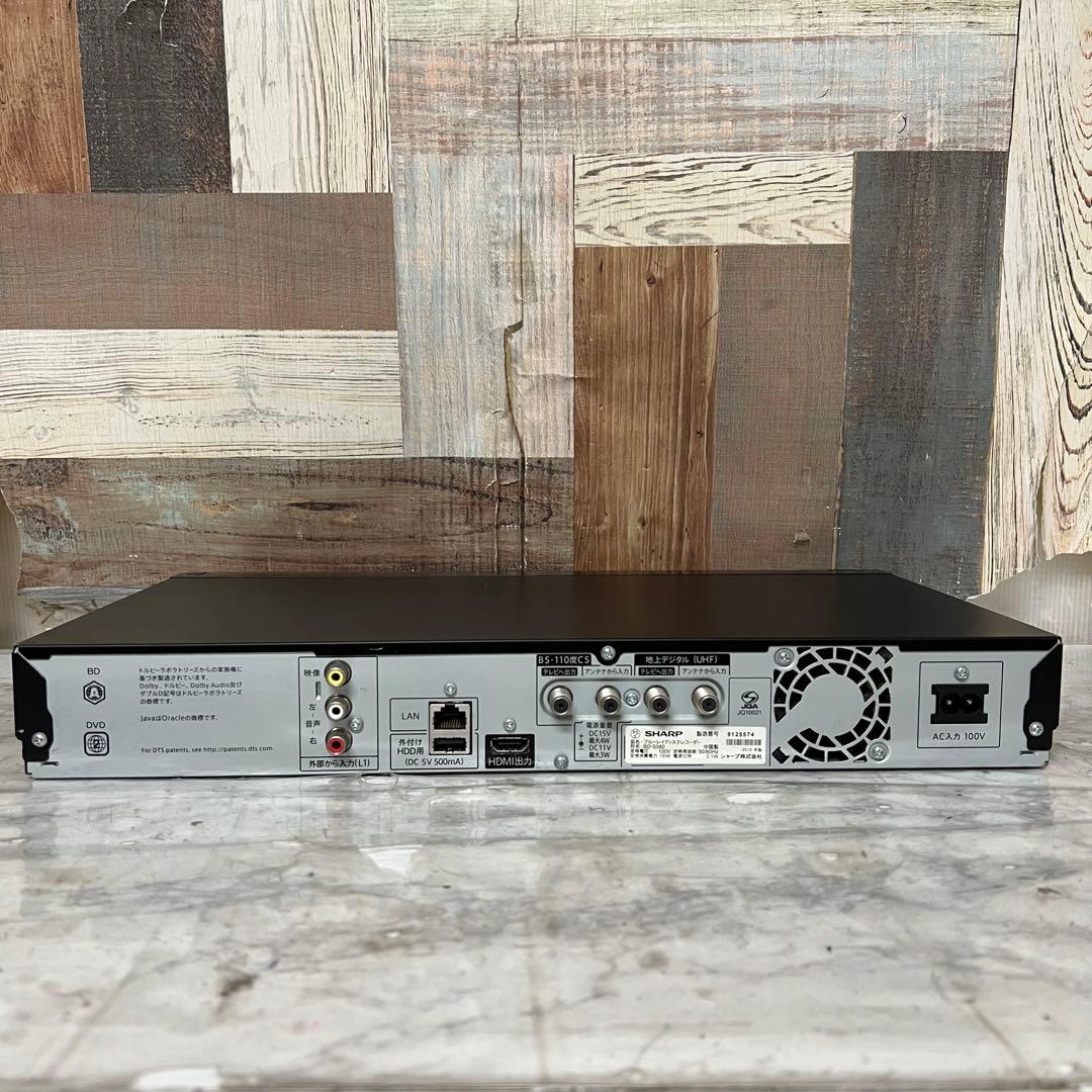 全国送料込❣️シャープブルーレイ＆HDDレコーダードラ丸まと丸機能搭載12倍録画